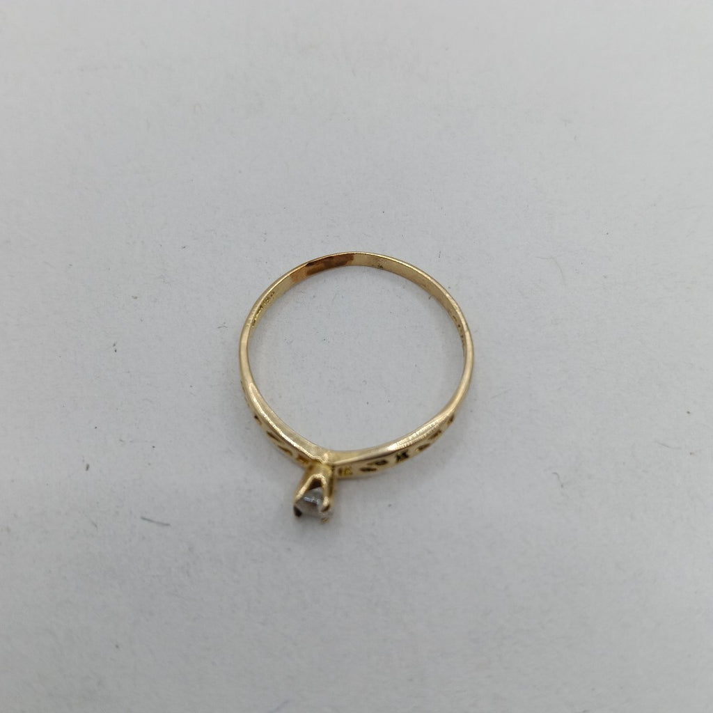 ANILLITO. ORO. 14 K 1.3 GRMS (SEMINUEVO)