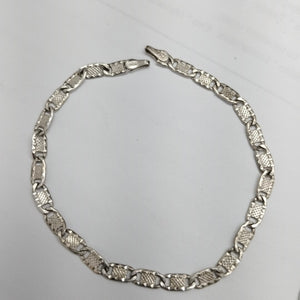 CADENA, PULSERA. PLATA. 11.3 GRMS (SEMINUEVO)