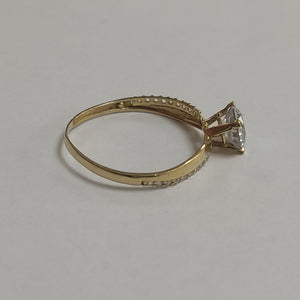 SOLITARIO. ORO. 14 K 1.2 GRMS (SEMINUEVO)