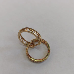 ARRACADAS PAR. ORO. 10 K 1.2 GRMS (SEMINUEVO)