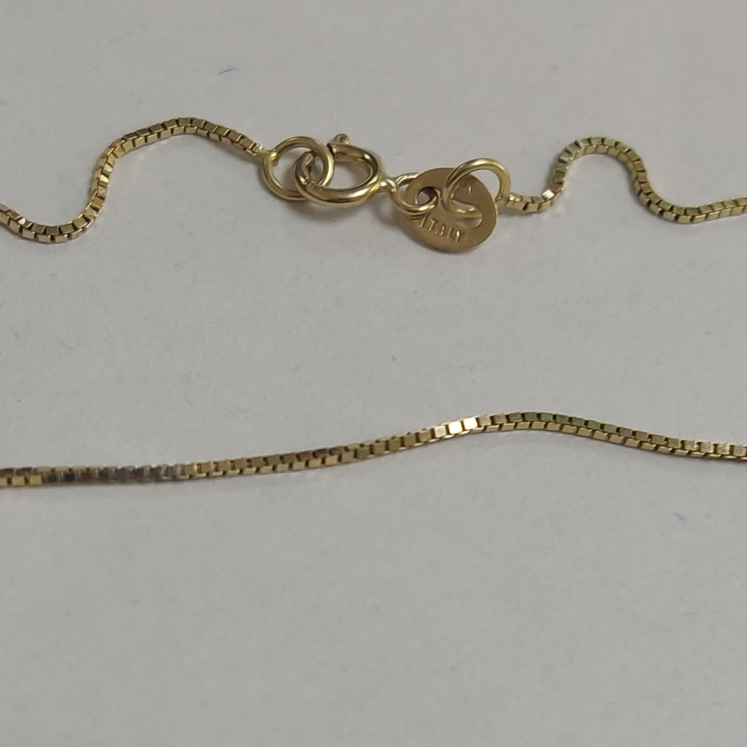CADENA. ORO. 14 K 2 GRMS (SEMINUEVO)