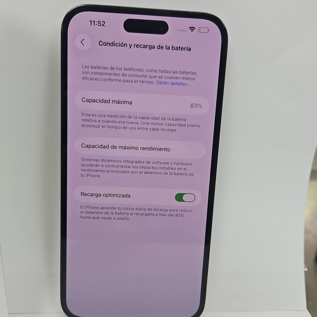 CELULAR APPLE IPHONE 14 PRO MAX A2894 128 GB 6 GB RAM (SEMINUEVO)