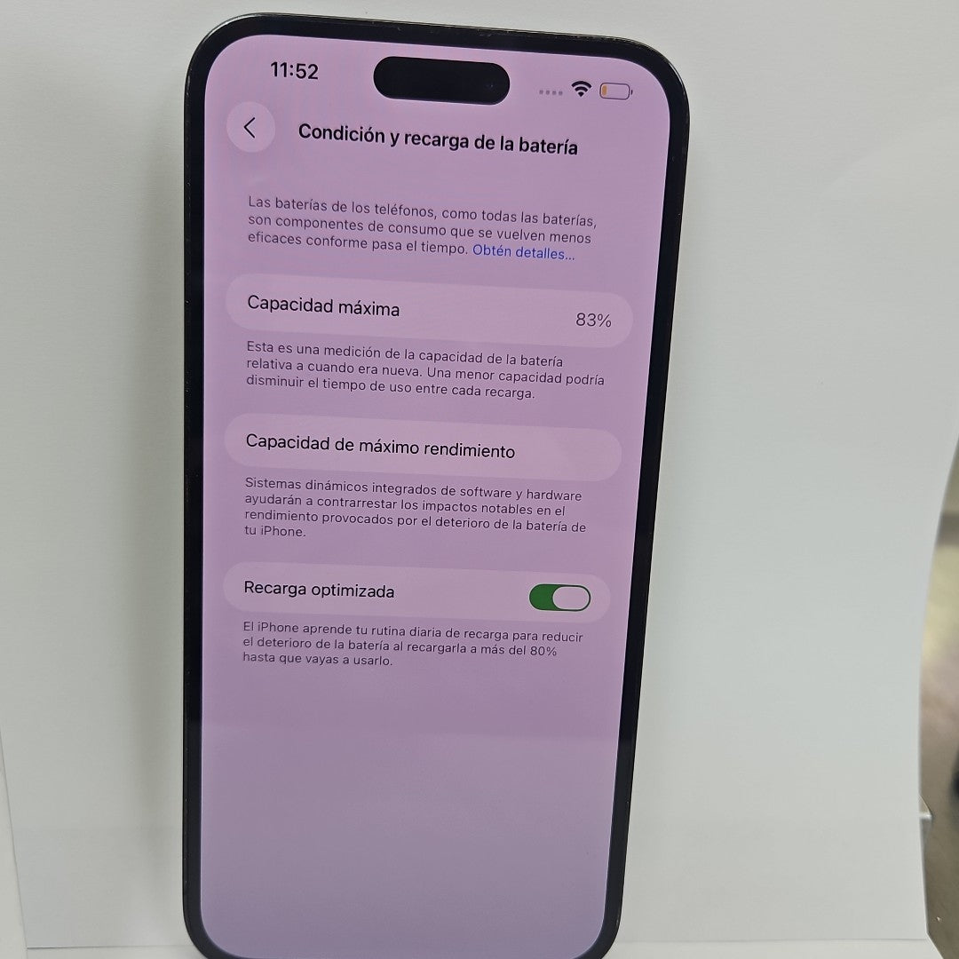 CELULAR APPLE IPHONE 14 PRO MAX A2894 128 GB 6 GB RAM (SEMINUEVO)