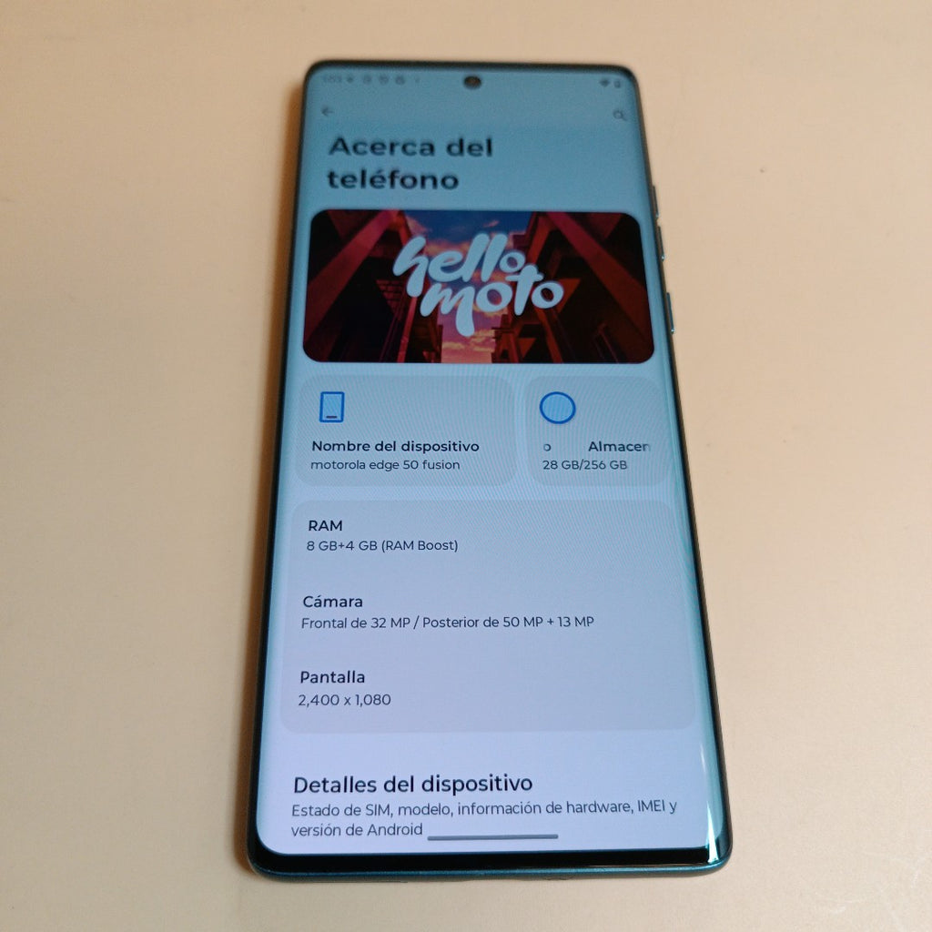 CELULAR MOTOROLA EDGE 50 FUSION XT2429-1 256 GB 8 GB RAM