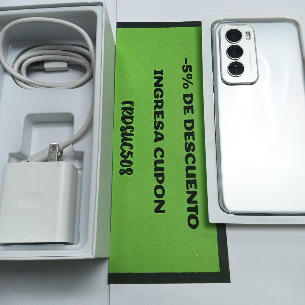 CELULAR OPPO   RENO12 5G CPH2625 (2024) 512 GB 12 GB RAM (SEMINUEVO)