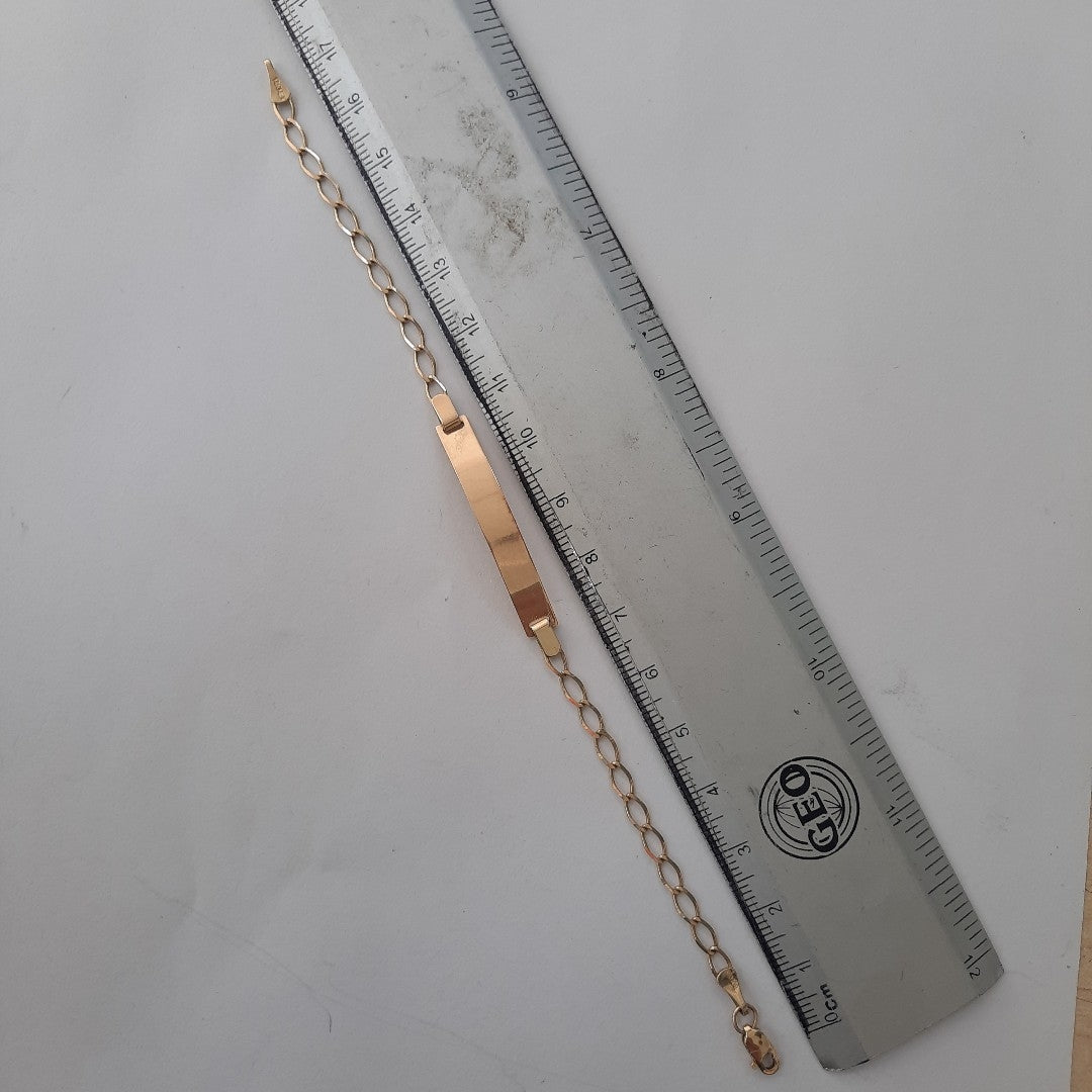 ESCLAVA ORO 14 K 3,10 GRMS (SEMINUEVO)