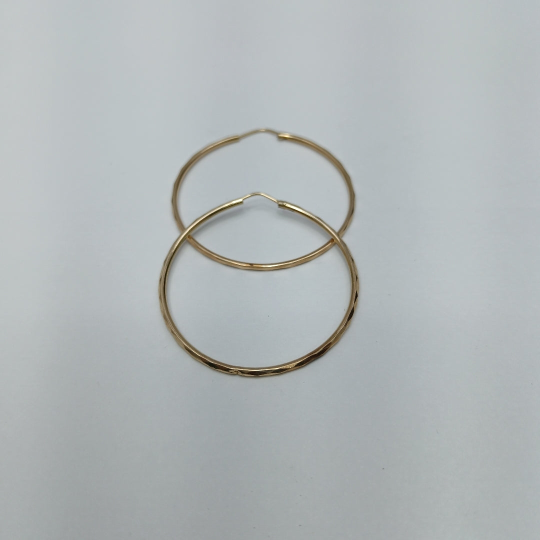 ARRACADAS PAR ORO 14 K 2.7 GRMS (SEMINUEVO)
