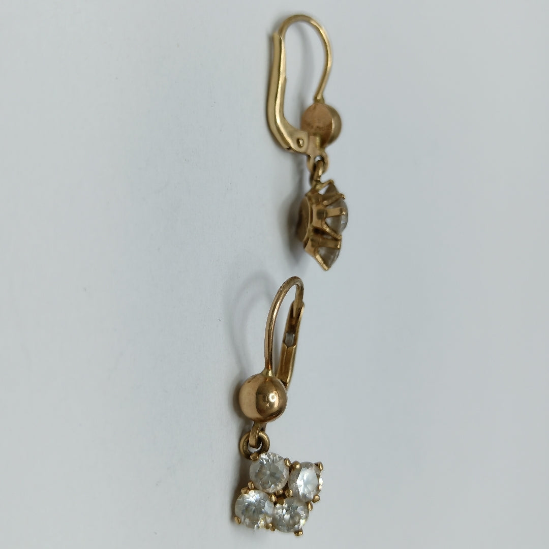 ARETES PAR ORO 10 K 3,60 GRMS (SEMINUEVO)