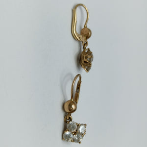 ARETES PAR ORO 10 K 3,60 GRMS (SEMINUEVO)