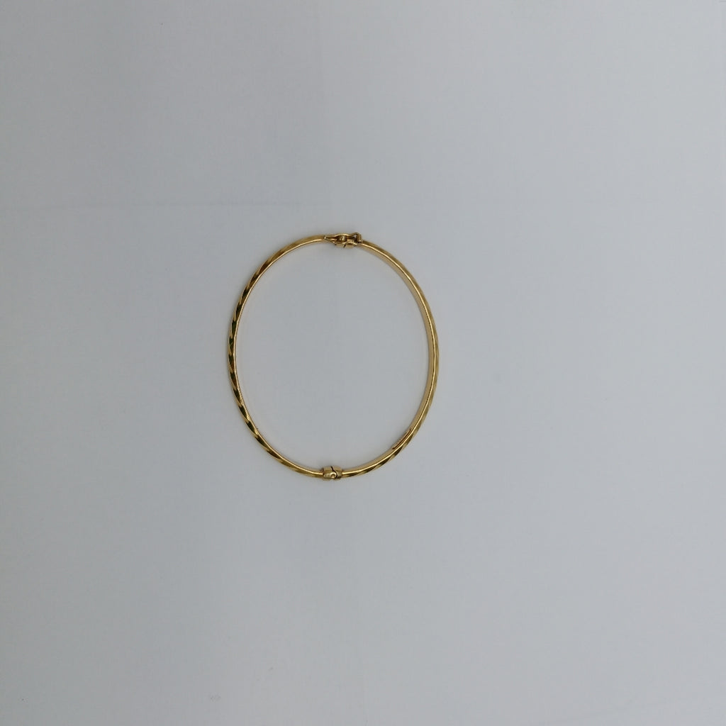 PULSERA RIGIDA. ORO. 14 K 6 GRMS (SEMINUEVO)