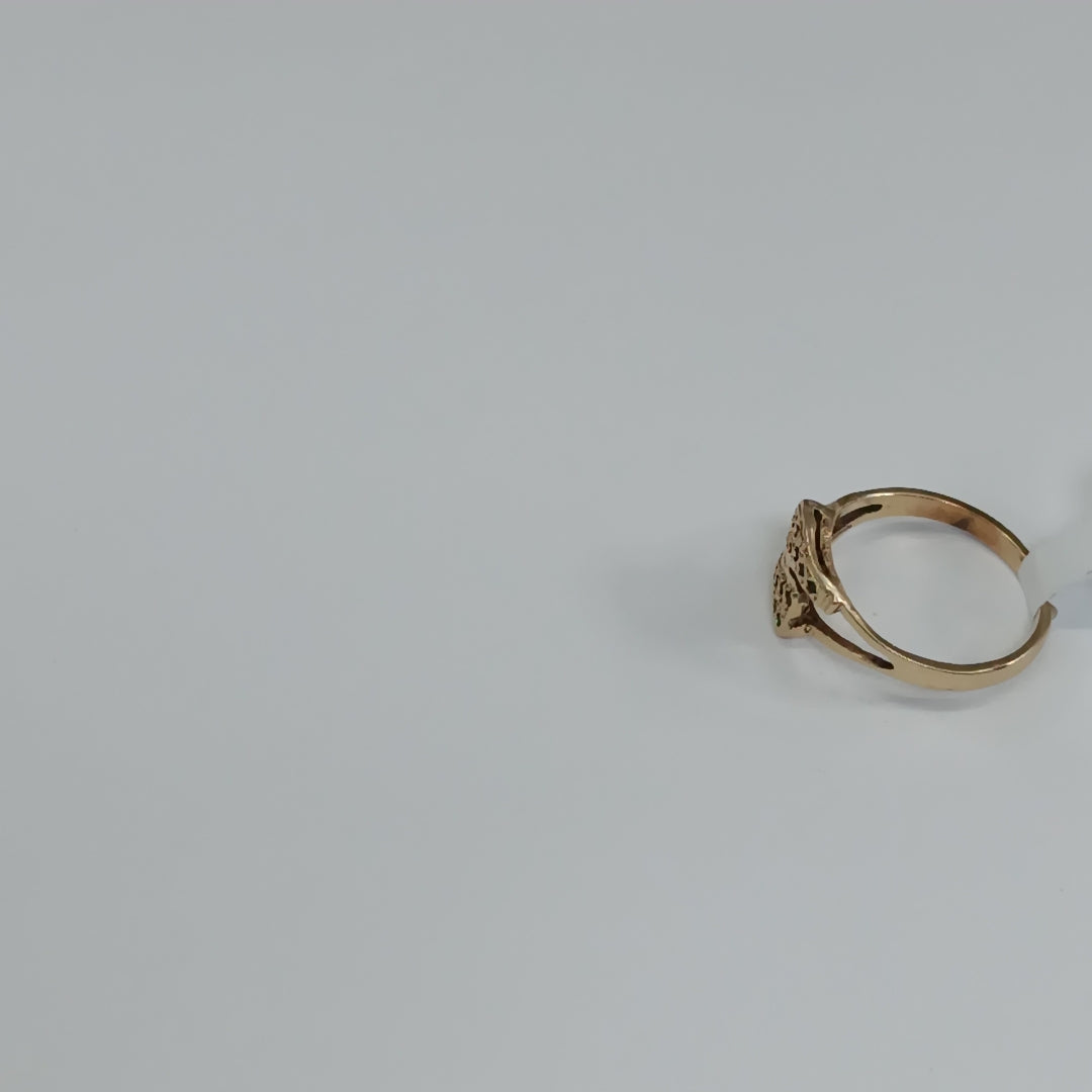 ANILLO. ORO. 14 K 2.5 GRMS (SEMINUEVO)