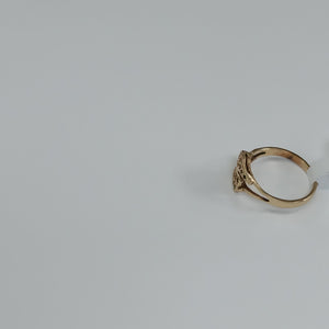 ANILLO. ORO. 14 K 2.5 GRMS (SEMINUEVO)