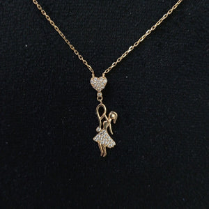 GARGANTILLA. ORO. 14 K 2.2 GRMS (SEMINUEVO)