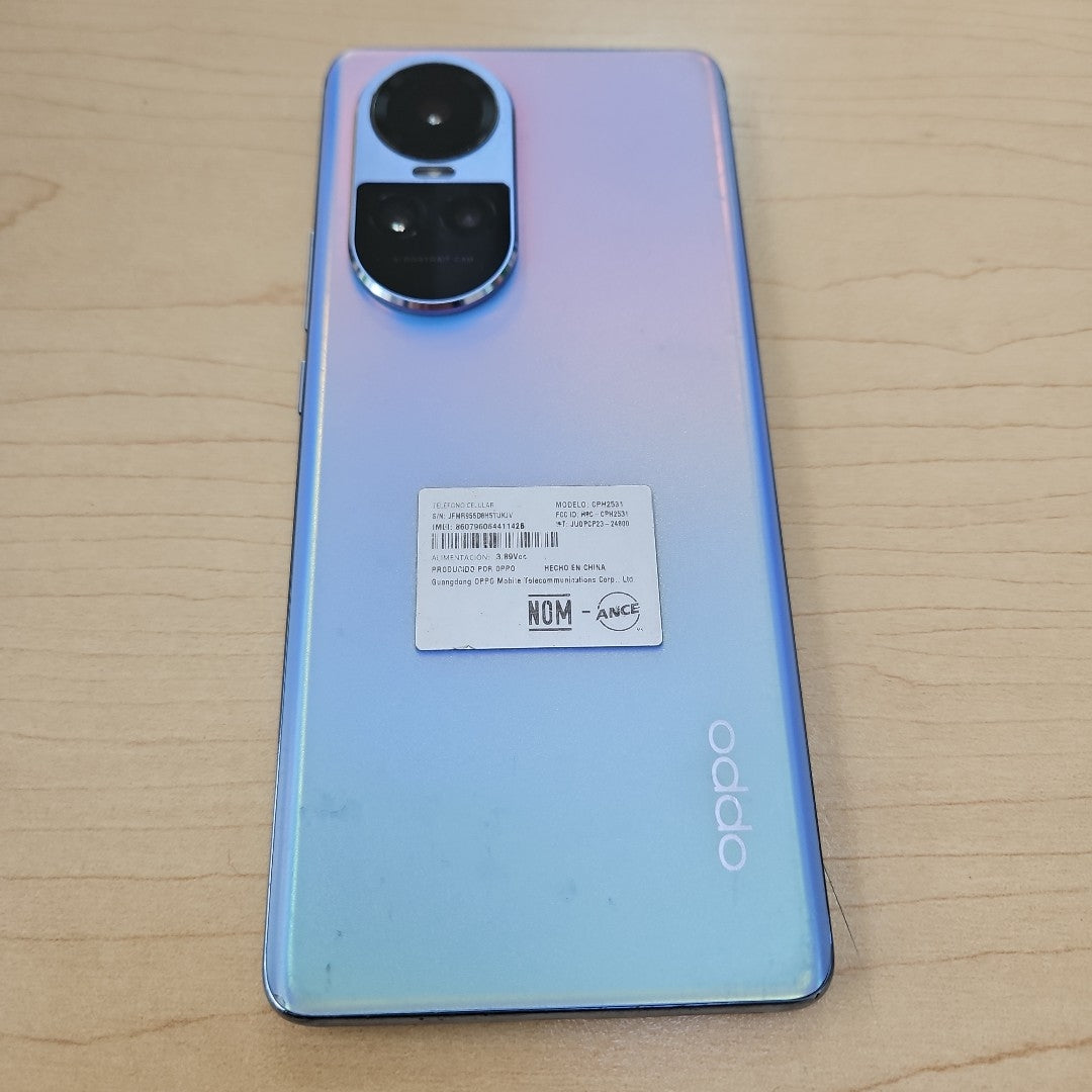 CELULAR OPPO  RENO 10 CPH2531 (2023) 256 GB 8 GB RAM (SEMINUEVO)