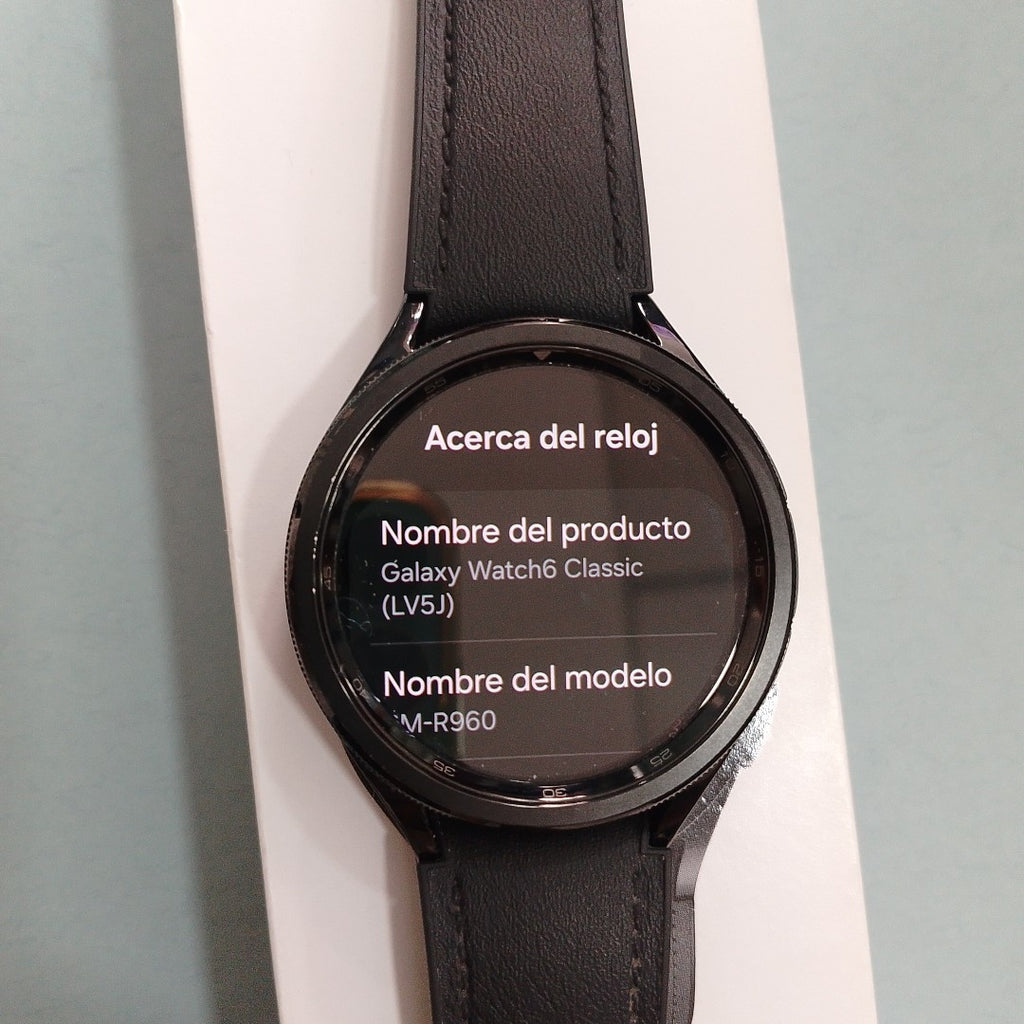 SMARTWATCH SAMSUNG GALAXY WATCH 6 CLASSIC SM-R960 47 MM GPS (SEMINUEVO)
