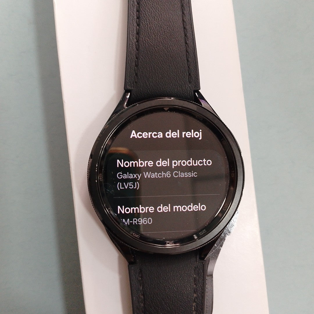 SMARTWATCH SAMSUNG GALAXY WATCH 6 CLASSIC SM-R960 47 MM GPS (SEMINUEVO)