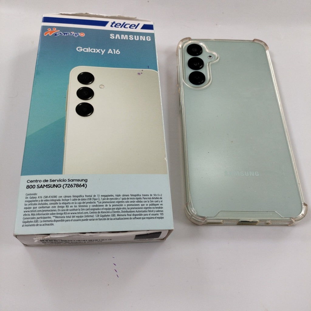 CELULAR SAMSUNG GALAXY A16 SM-A165M (2024) 128 GB 4 GB RAM (SEMINUEVO)