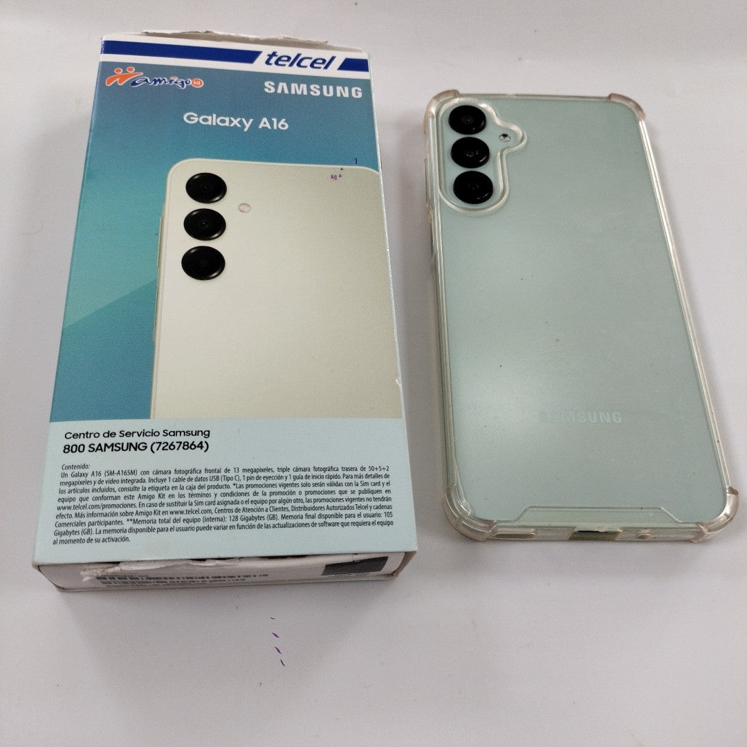 CELULAR SAMSUNG GALAXY A16 SM-A165M (2024) 128 GB 4 GB RAM (SEMINUEVO)