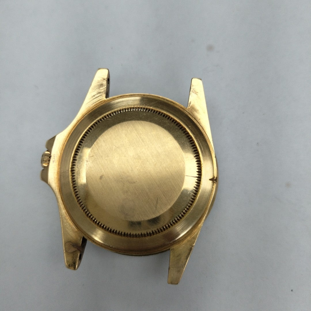 RELOJ CAJA Y PULSO ORO. ORO. 18 K 167.3 GRMS (SEMINUEVO)