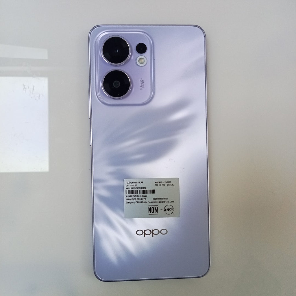 CELULAR OPPO  RENO 13F 5G CPH2699 (2025) 256 GB 12 GB RAM (SEMINUEVO)