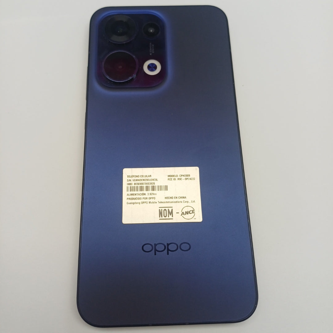 CELULAR OPPO  RENO13 5G CPH2689 (2024) 512 GB 12 GB RAM (SEMINUEVO)