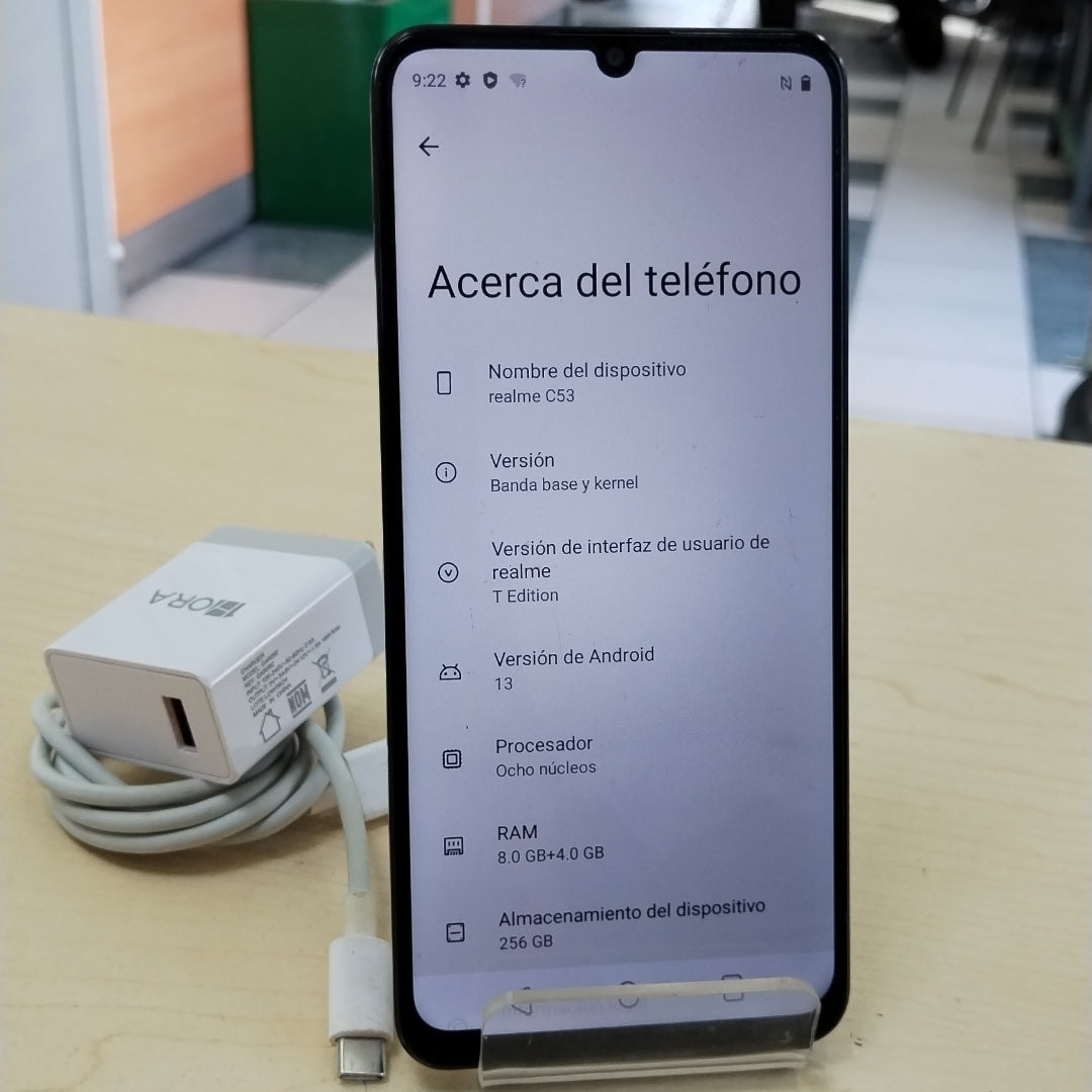 CELULAR REALME C53 RMX3760 (2023) 256 GB 8 GB RAM (SEMINUEVO)
