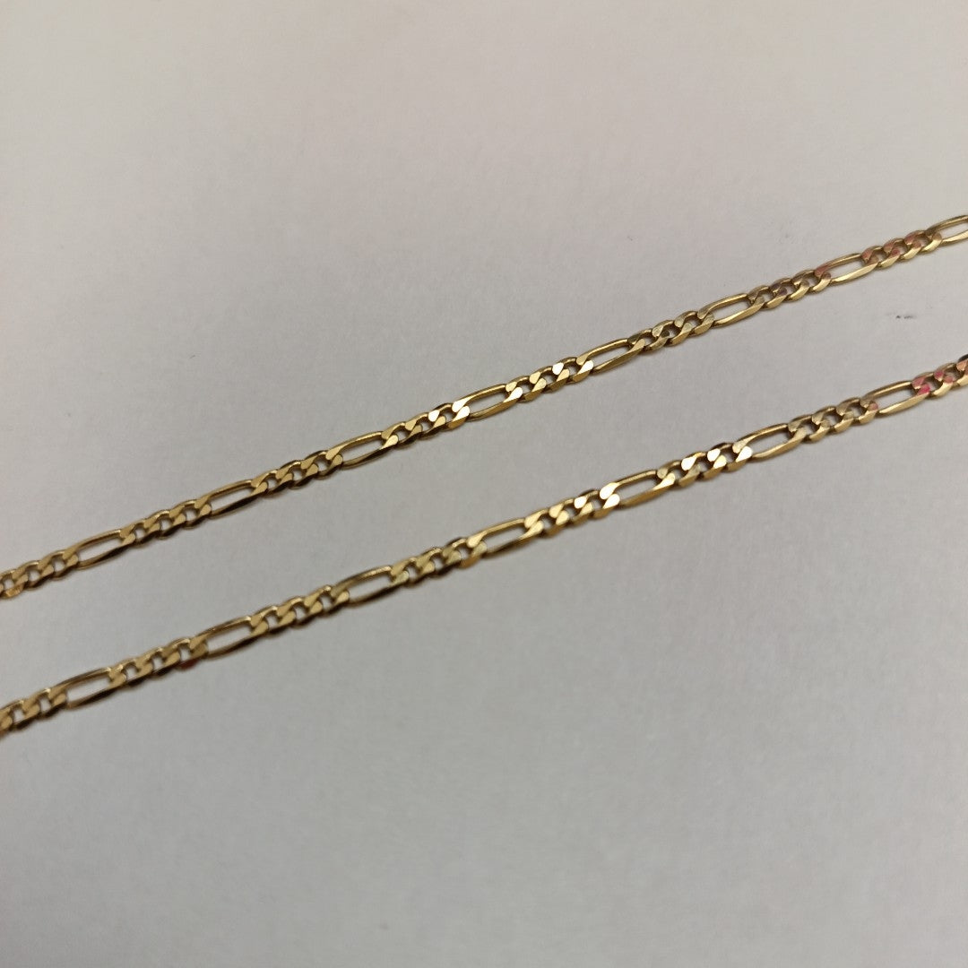 CADENAS CARTIER 3 1 AMARILLA ORO 10K 4.5 (NUEVO)