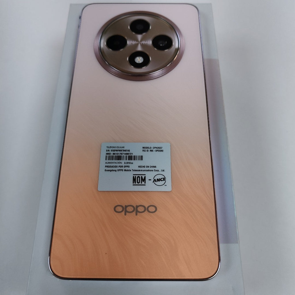 CELULAR OPPO  RENO 12F 5G CPH2637 256 GB 12 GB RAM (SEMINUEVO)