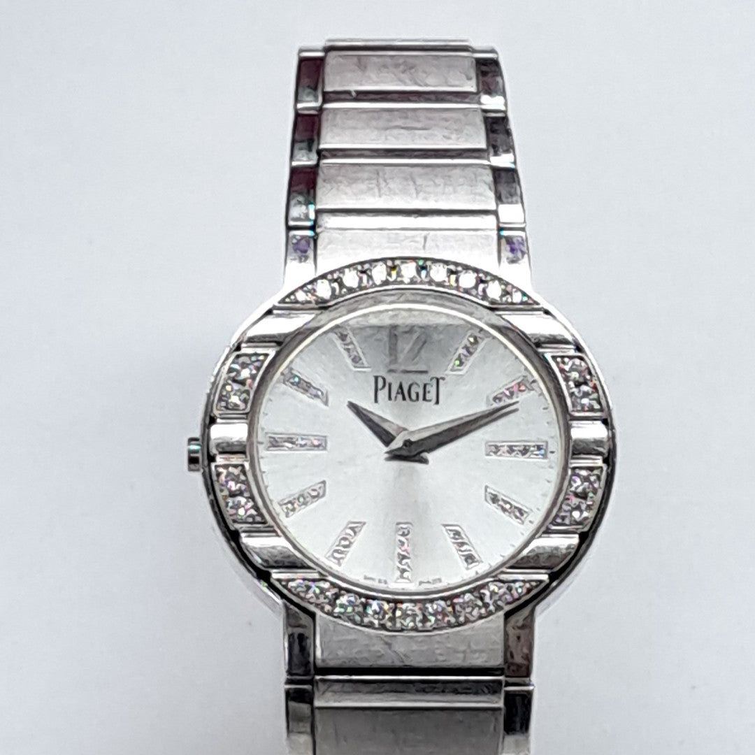 RELOJ CAJA Y PULSO ORO ORO BLANCO 18 K 99,00 GRMS (SEMINUEVO)