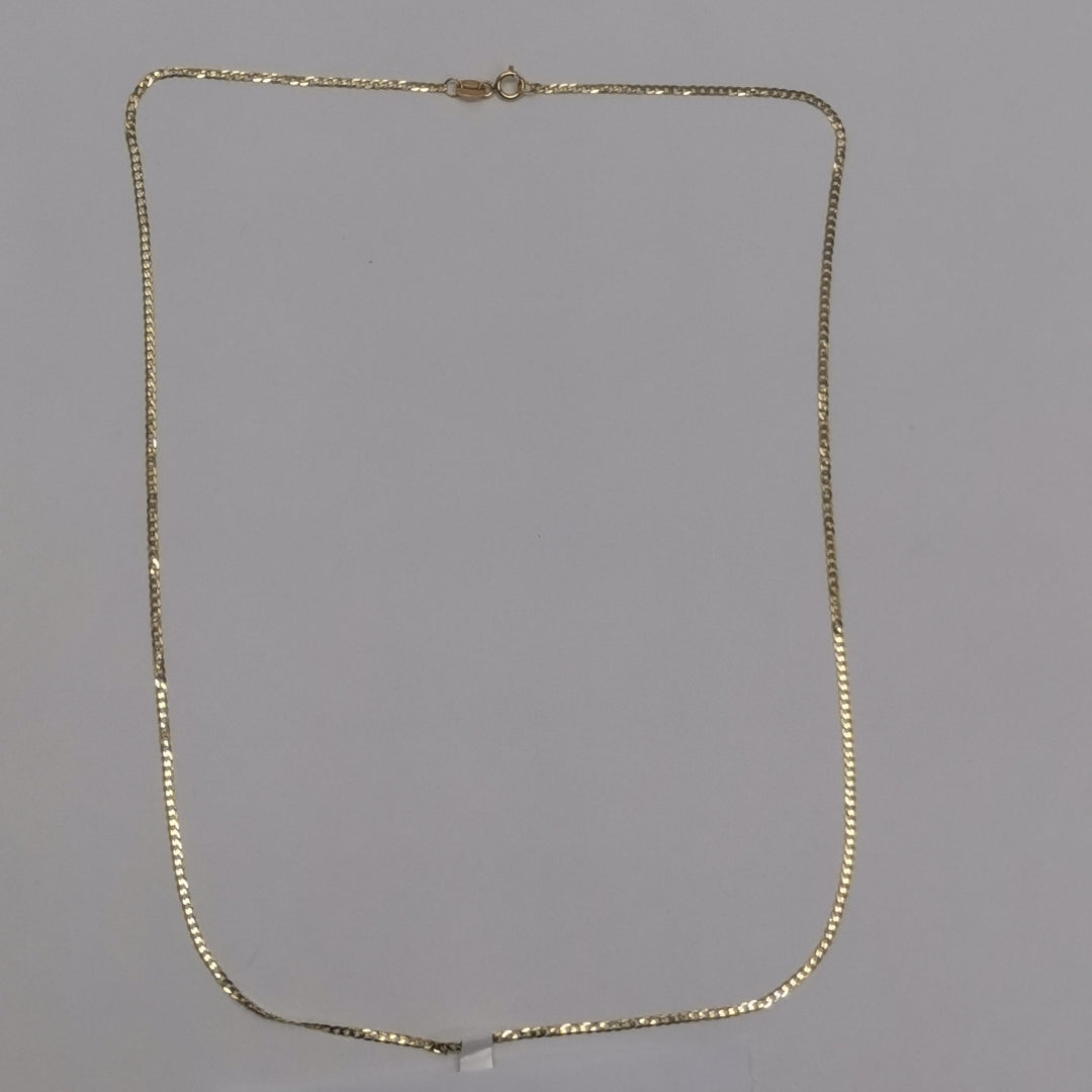 CADENAS BARBADA AMARILLA ORO 14K 1.9 (NUEVO)