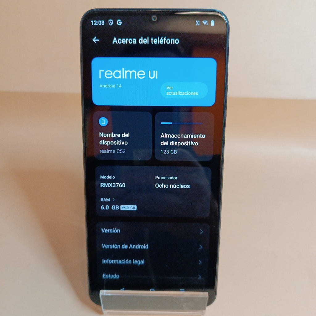 CELULAR REALME C53 RMX3760 (2023) 128 GB 6 GB RAM (SEMINUEVO)