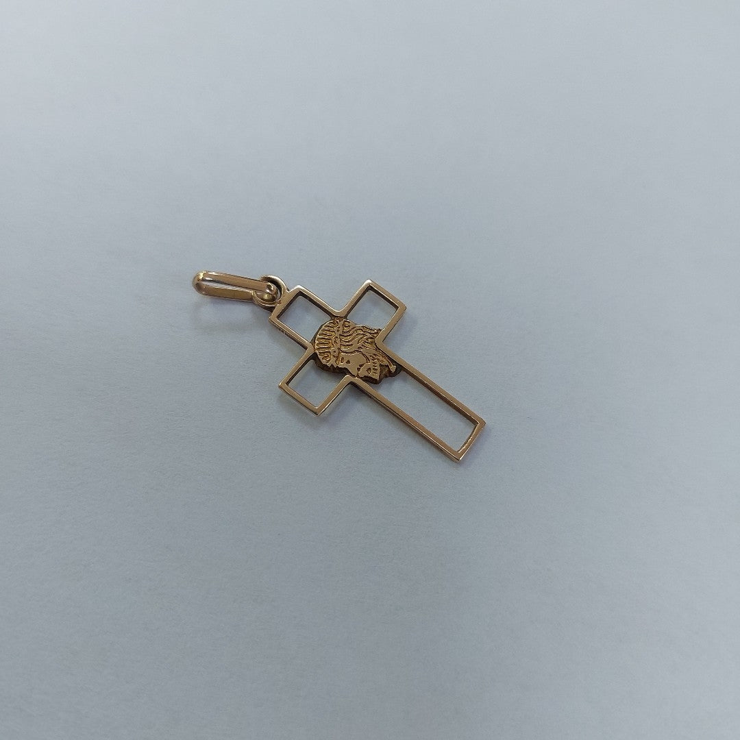 CRUZ,DIJE ORO 8 K 0,90 GRMS (SEMINUEVO)