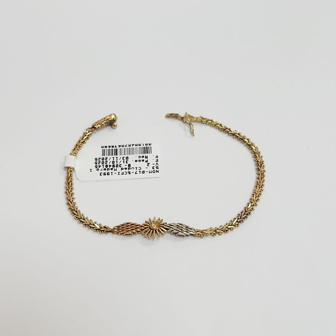 PULSERA. ORO. 14 K 5.7 GRMS (SEMINUEVO)