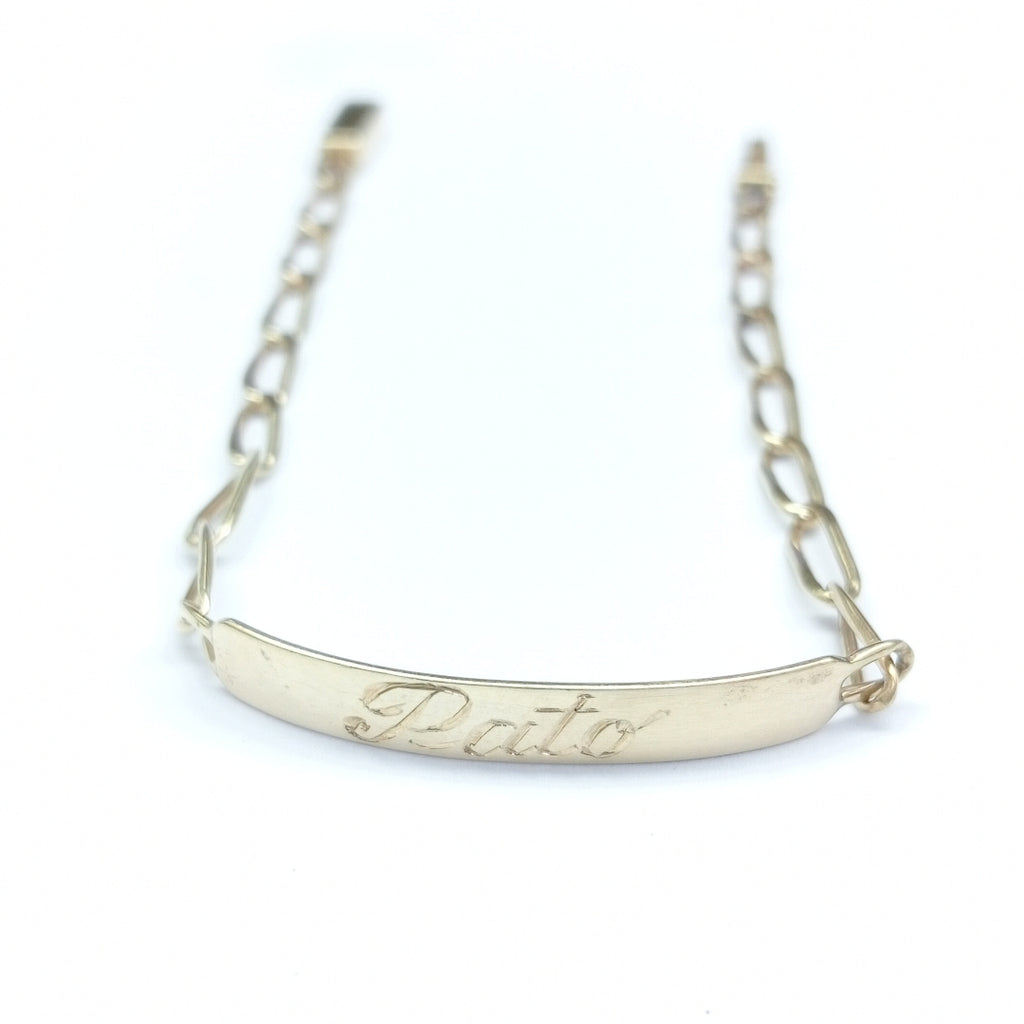 ESCLAVA. ORO. 10 K 3 GRMS (SEMINUEVO)