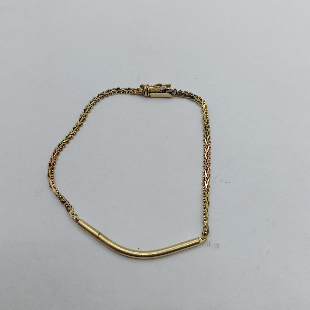 PULSERA. ORO. 14 K 5.6 GRMS (SEMINUEVO)