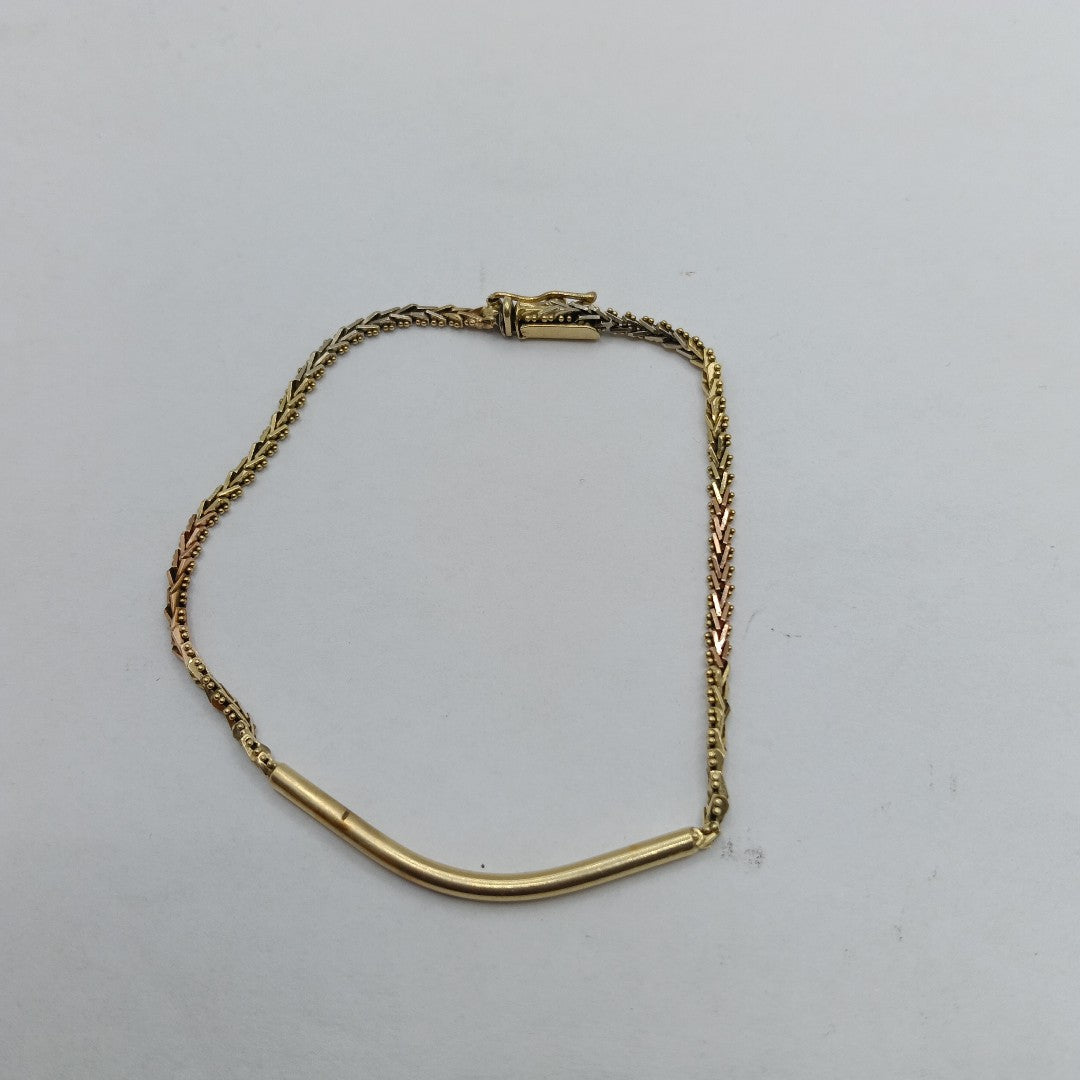 PULSERA. ORO. 14 K 5.6 GRMS (SEMINUEVO)