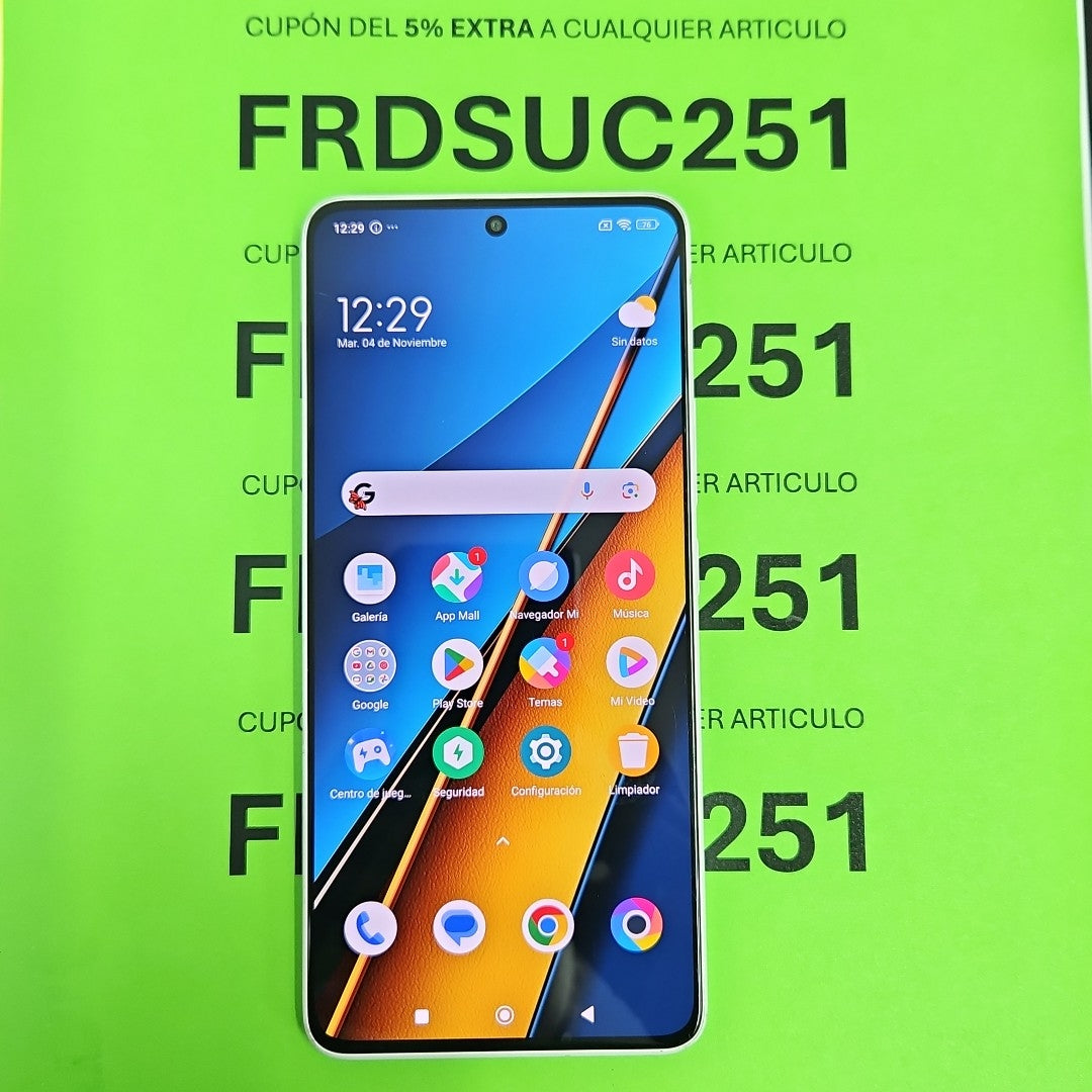 CELULAR XIAOMI POCO X6 23122PCD1G (2024) 256 GB 8 GB RAM (SEMINUEVO)