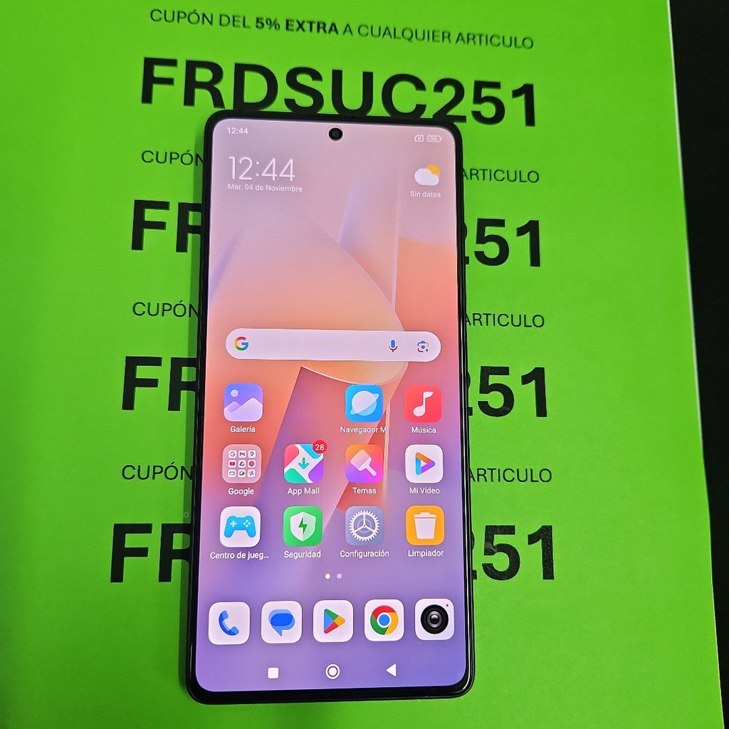 CELULAR XIAOMI REDMI NOTE 13 PRO 23117RA68G (2023) 256 GB 8 GB RAM (SEMINUEVO)