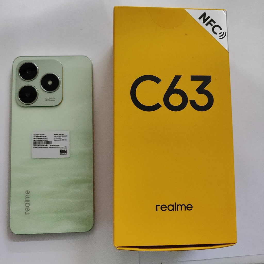 CELULAR REALME C63 RMX3939 (2024) 256 GB 8 GB RAM (SEMINUEVO)
