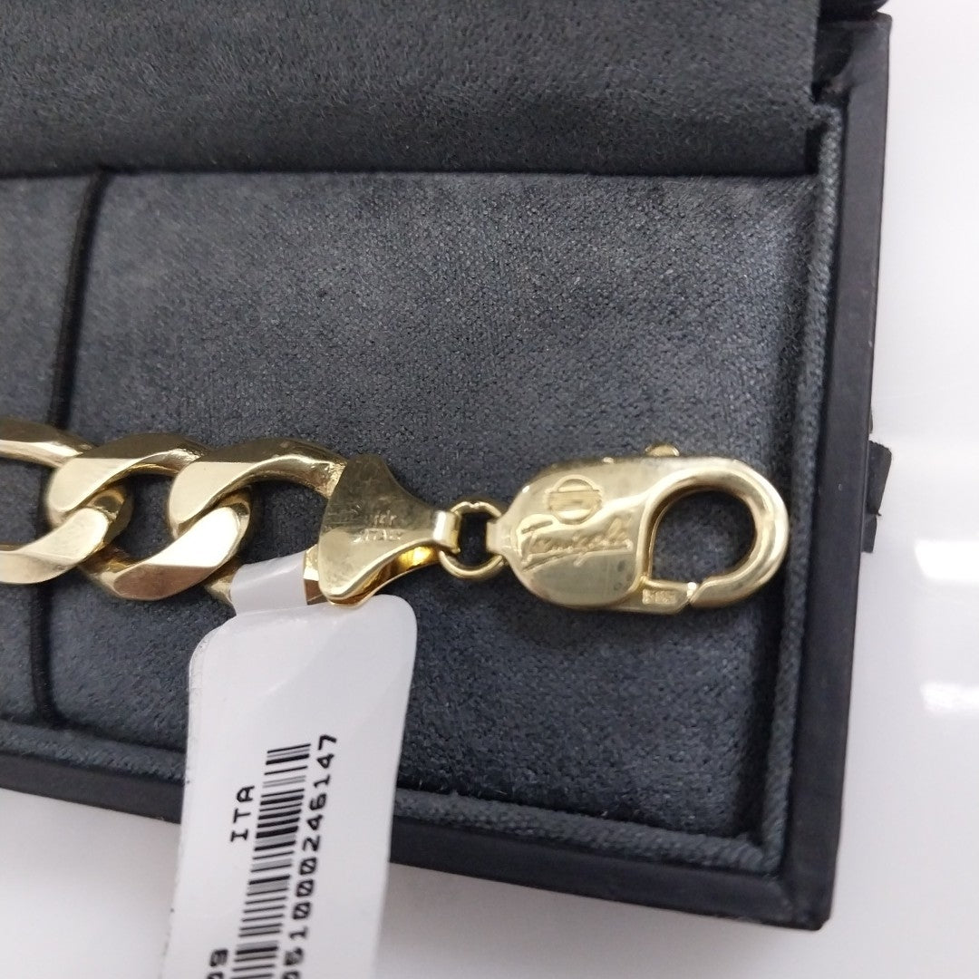 PULSERAS CABALLERO CARTIER 3 1 AMARILLA ORO 14K 38.7 (NUEVO)