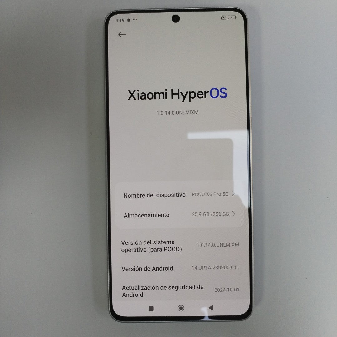 CELULAR XIAOMI POCO X6 PRO 2311DRK48G (2024) 256 GB 8 GB RAM (SEMINUEVO)