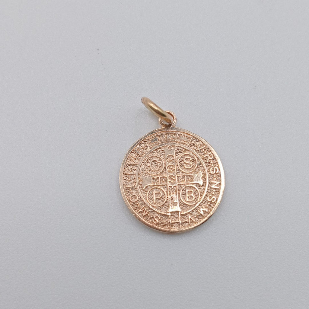 DIJE, MEDALLA RELIGIOSA. ORO. 14 K 2.1 GRMS (SEMINUEVO)