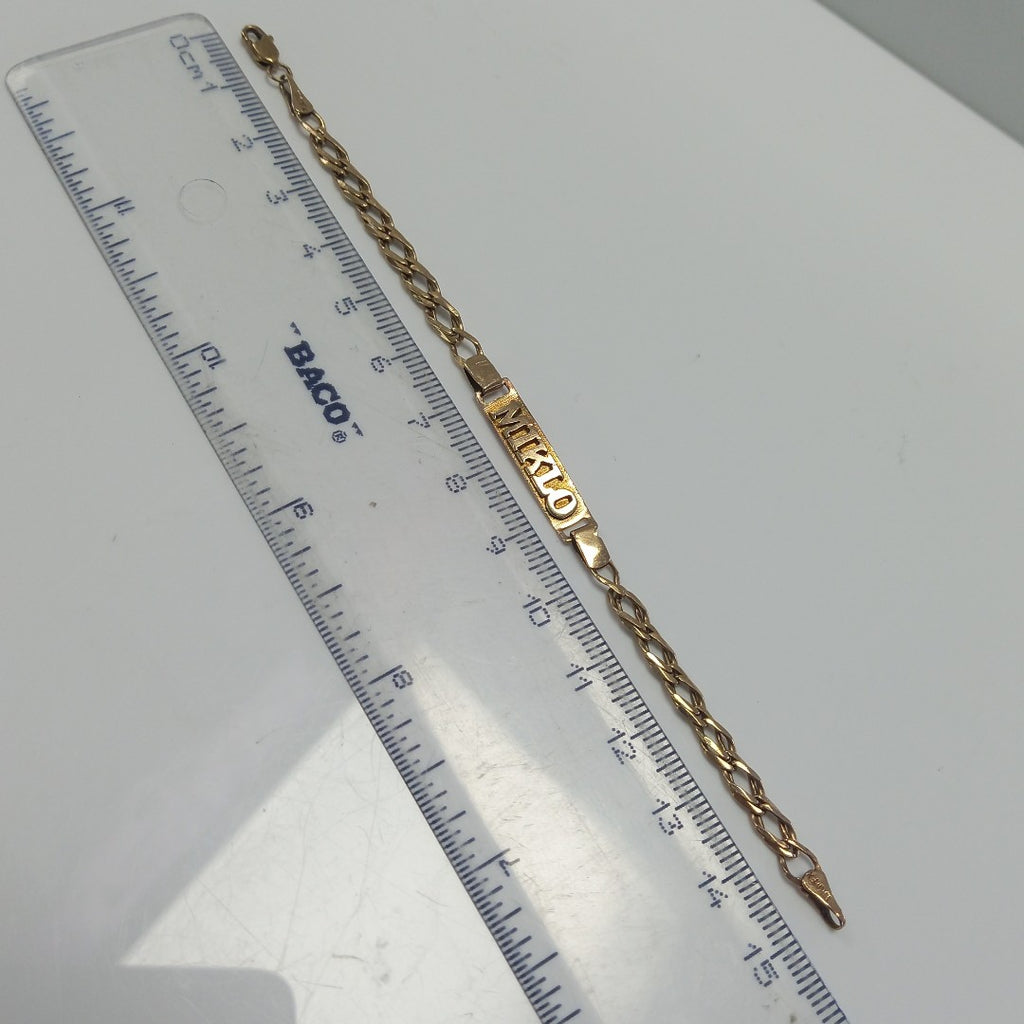 ESCLAVA. ORO. 10 K 3.9 GRMS (SEMINUEVO)