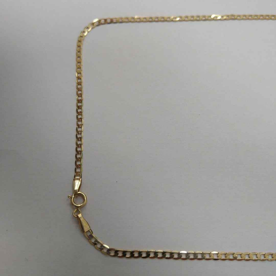 CADENAS BARBADA AMARILLA ORO 10K 3.2 (NUEVO)