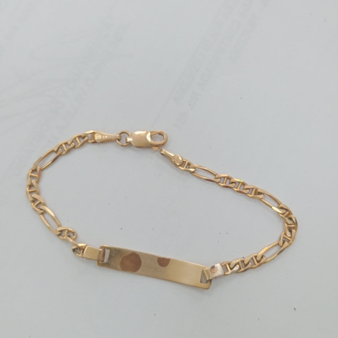 ESCLAVA. ORO. 10 K 3.7 GRMS (SEMINUEVO)