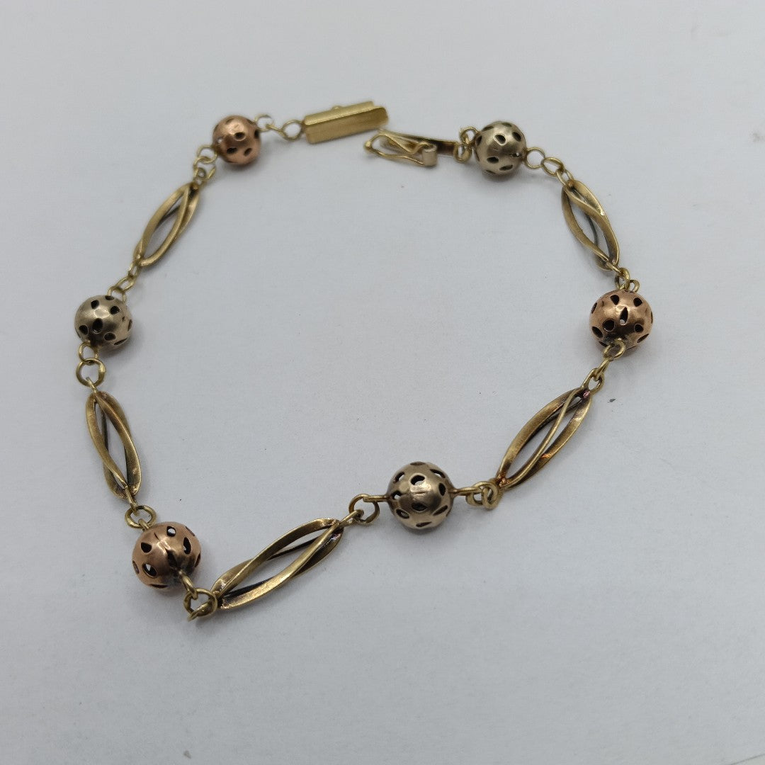 PULSERA. ORO. 14 K 5.7 GRMS (SEMINUEVO)