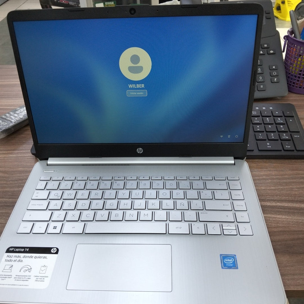 LAPTOP HP 14-DQ0530LA(2024) 256 GB SSD 8 GB RAM (SEMINUEVO)