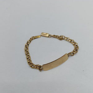 ESCLAVA. ORO. 14 K 3.8 GRMS (SEMINUEVO)