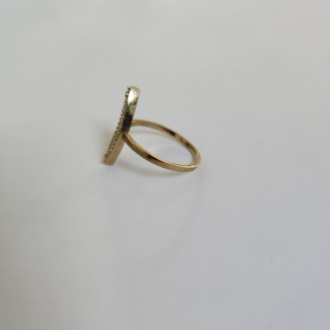 10102ANI75380A509 FRD10 ANILLOS DAMA ORO 10K 1.8GRS (NUEVO)