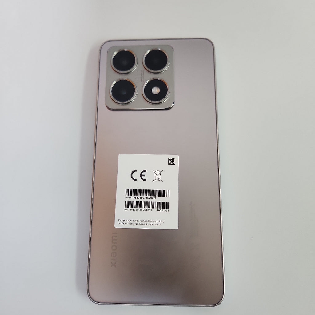 CELULAR XIAOMI 14T 5G 2406APNFAG (2024) 512 GB 12 GB RAM (SEMINUEVO)
